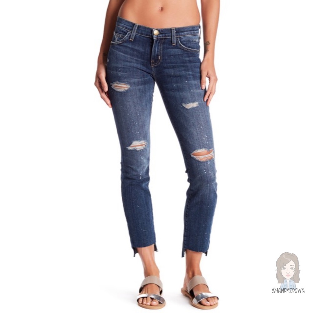 Current/Elliott The Uneven Cut Skinny Jean - Picture 10 of 14